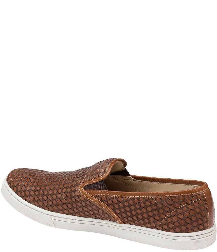 Johnston & Murphy Men's Tyler Weave Slip-Ons