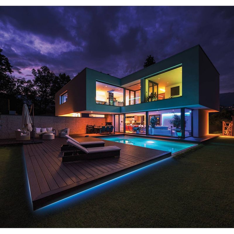 12' FLEXGLO XL Outdoor/Indoor LED Strip Light - Merkury Innovations