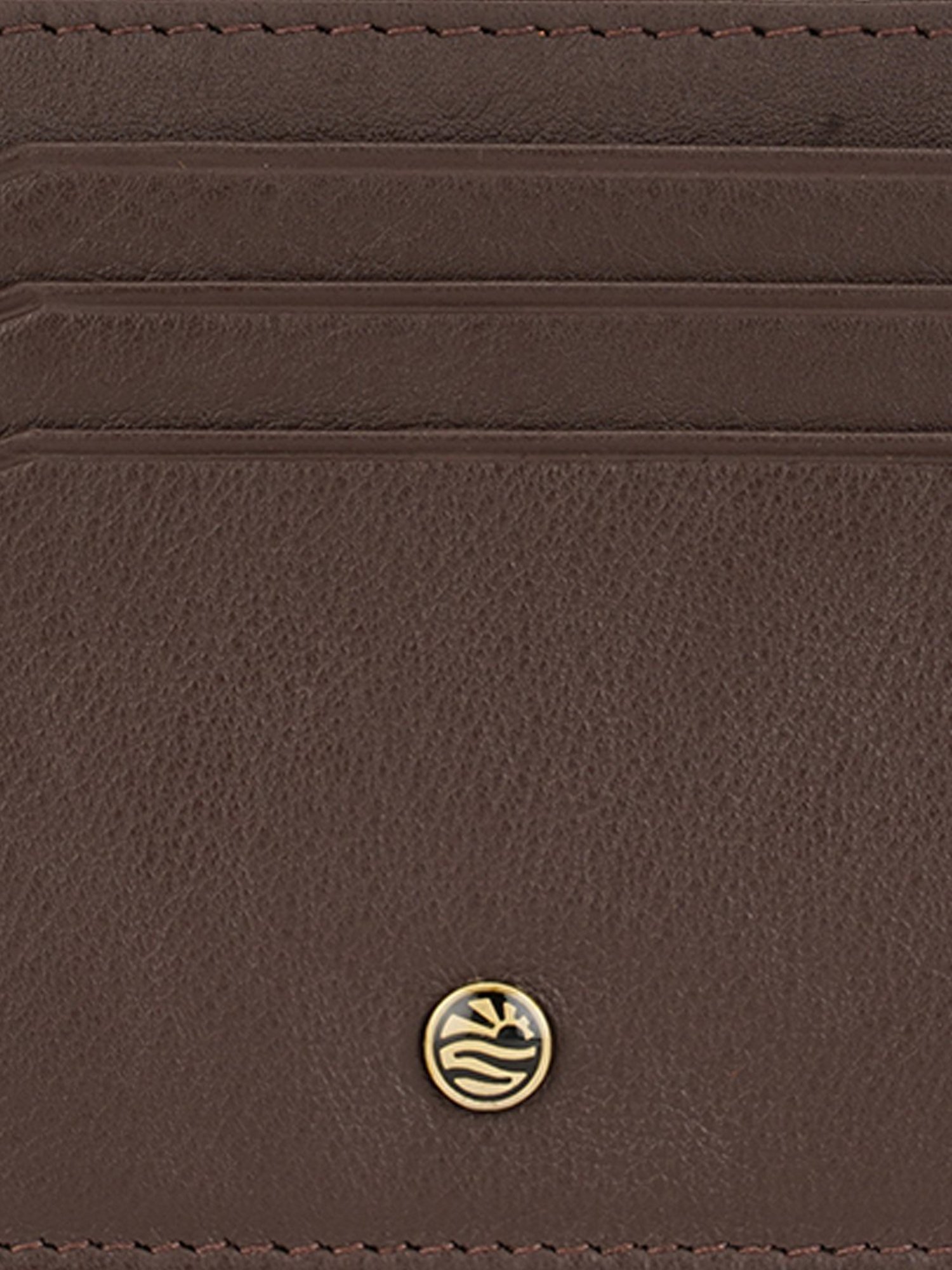 PERQUISITE CENTURION Brown Solid Card Holder