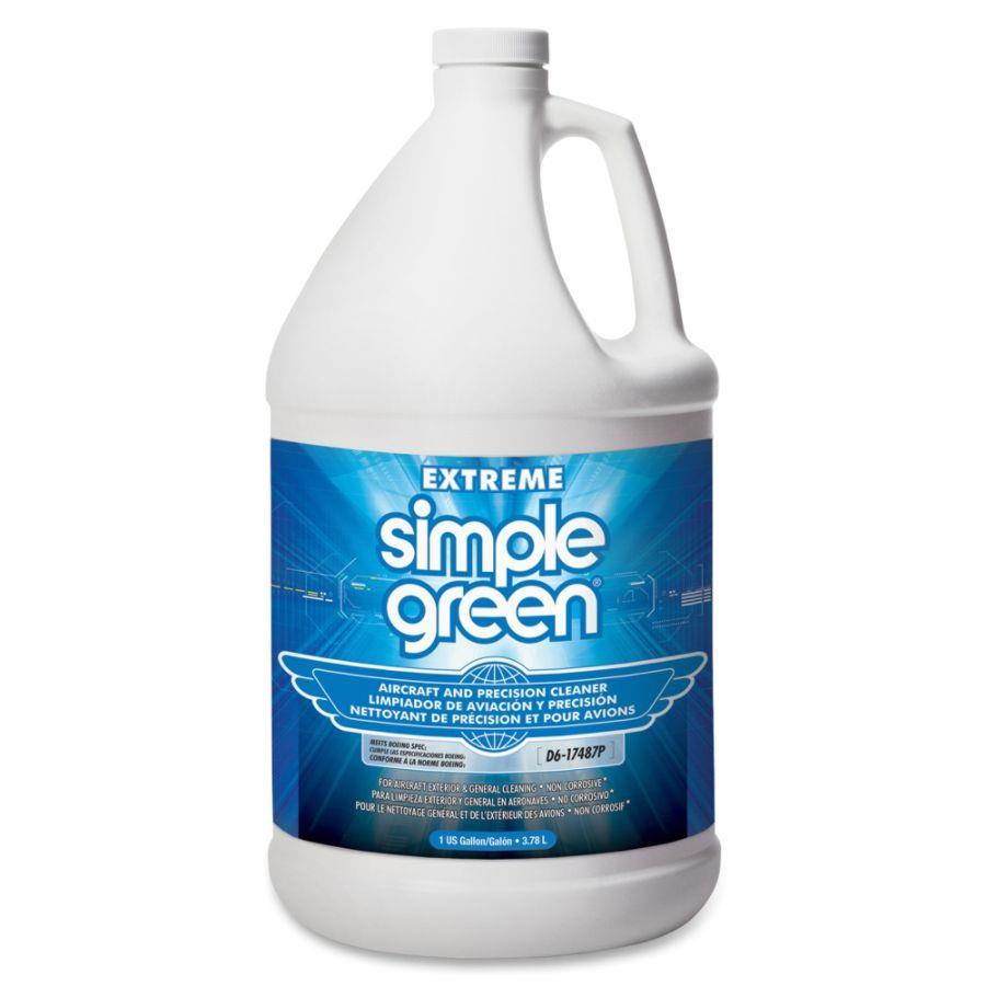 Simple Green 13406 Extreme Aircraft/Precision Cleaner - 1 gal - Unscented - 1 Each - Clear