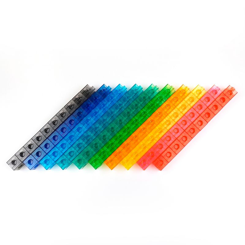 Edx Education Translucent Linking Cubes - Set of 100