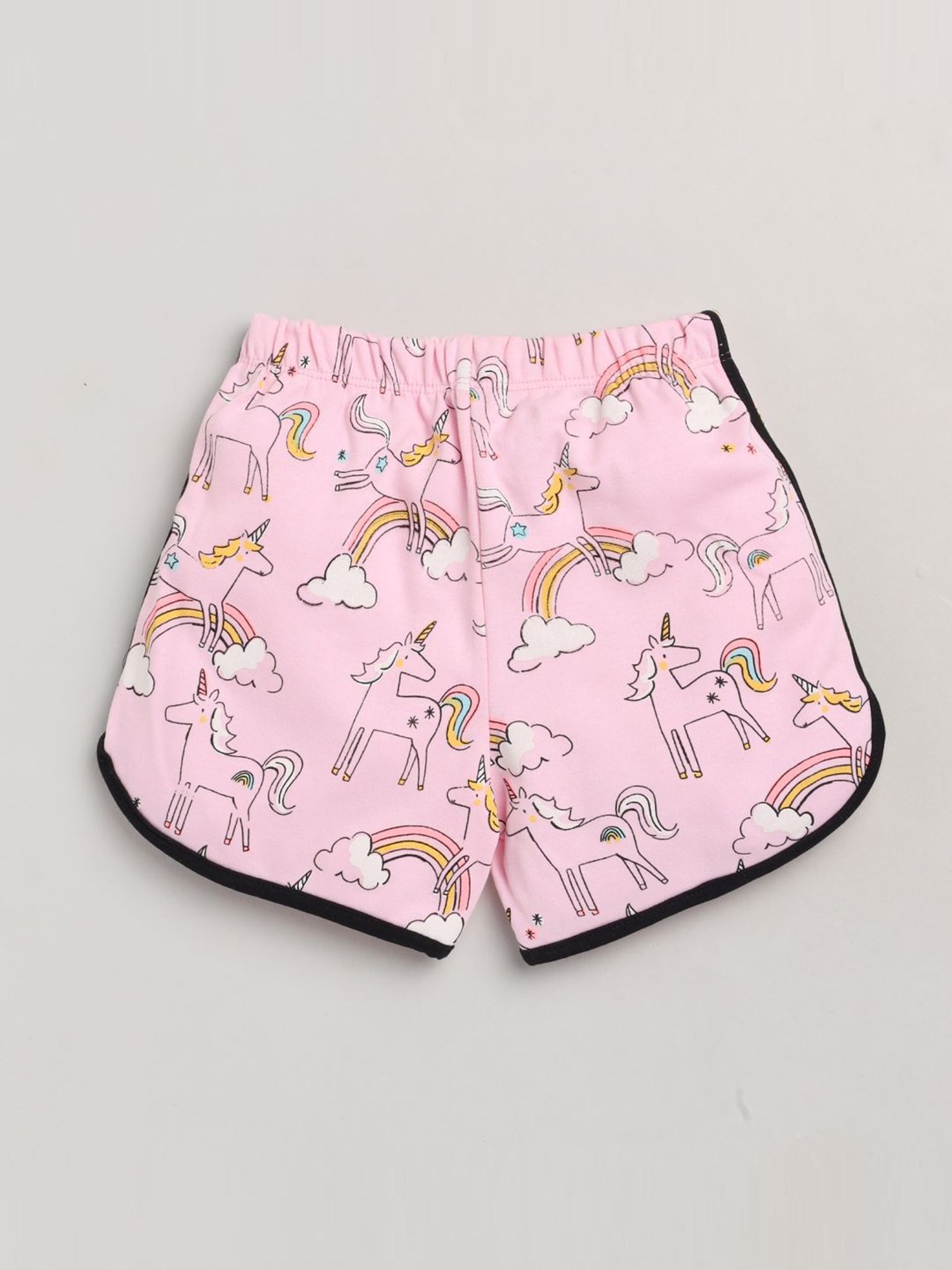 Lazy Shark Kids Green Printed T-Shirt & Shorts