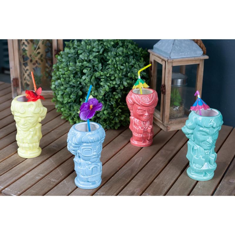 Beeline Creative Geeki Tikis The Golden Girls Ceramic Mugs | Set of 4