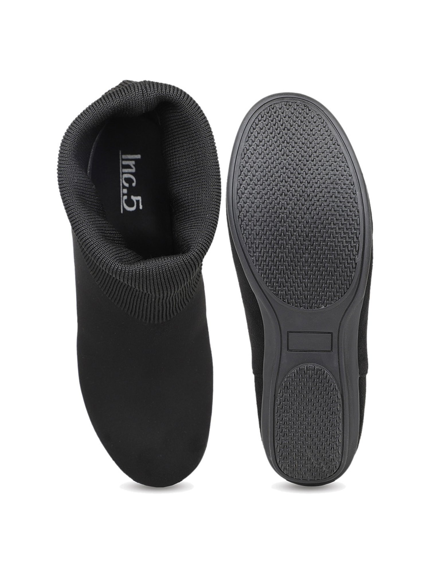 Inc.5 Women's Black Casual Booties