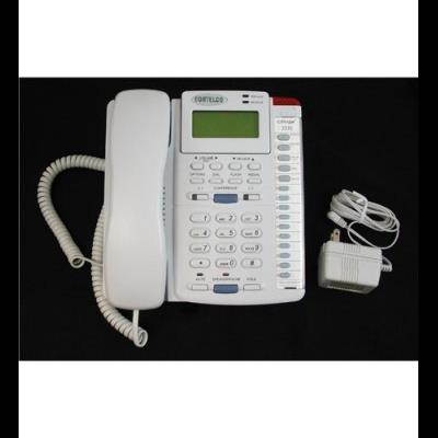 Cortelco ITT-2220FROST 222021-TP2-27E Colleague 2-Line EN FT