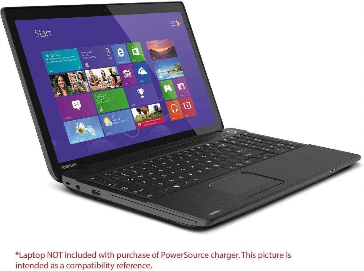 PowerSource 19V 3.42A 65W UL Listed 14Ft Extra Long AC-Adapter-Charger for Toshiba-Satellite C55 C55D C655 L755 P55W PA3822U PA3714U PA3917U PA5177U-1ACA Laptop Power Supply Cord