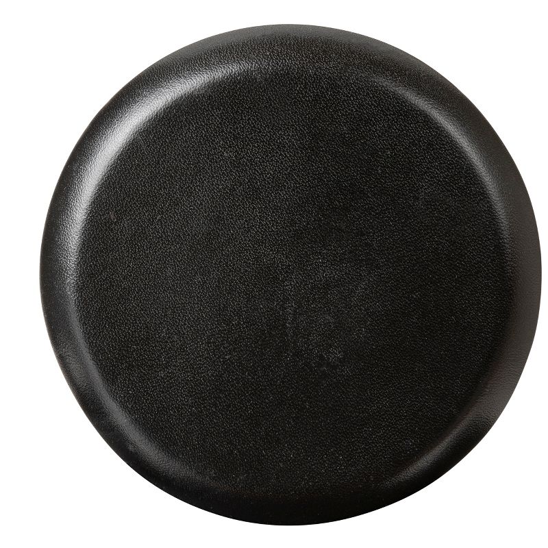 WE Games Mahogany Leather Dice Cup with Ribbed Rubber Lining, 5 Dice and Canvas Storage Bag