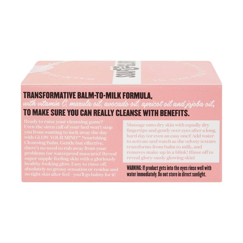 Soap & Glory Glow Your Mind Nourishing Cleansing Balm - 3.3 fl oz