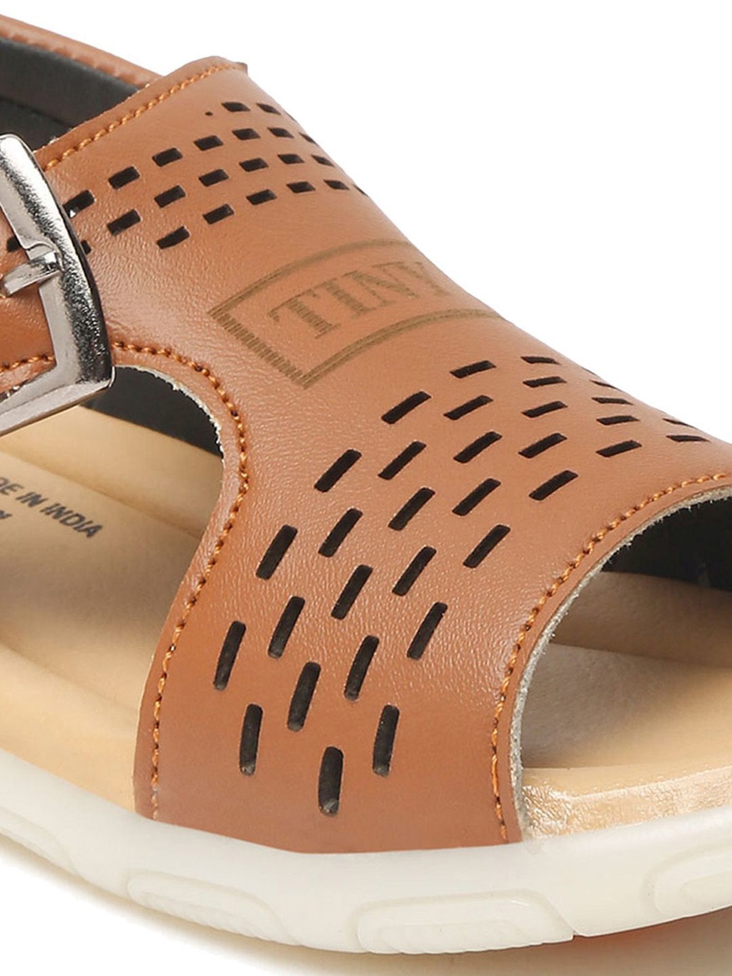 Tiny Bugs Kids Tan Casual Sandals