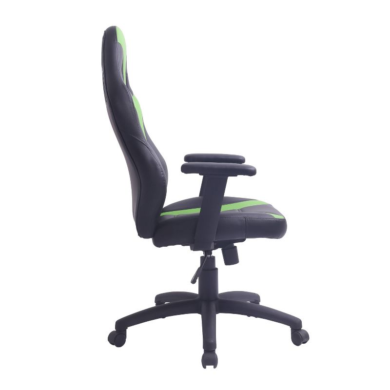Adjustable Swivel Gaming or Office Chair Black/Green - AC Pacific