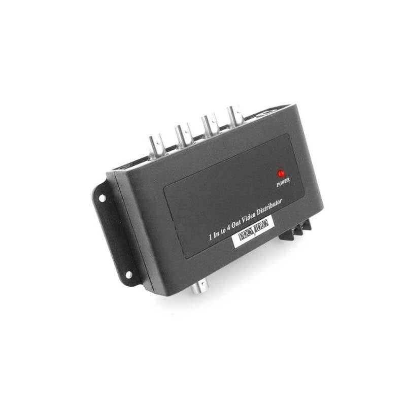 VIDDIST 1 in4 Out Video Distribution Amplifier 1 Input to 4 Output Video Bnc Splitter
