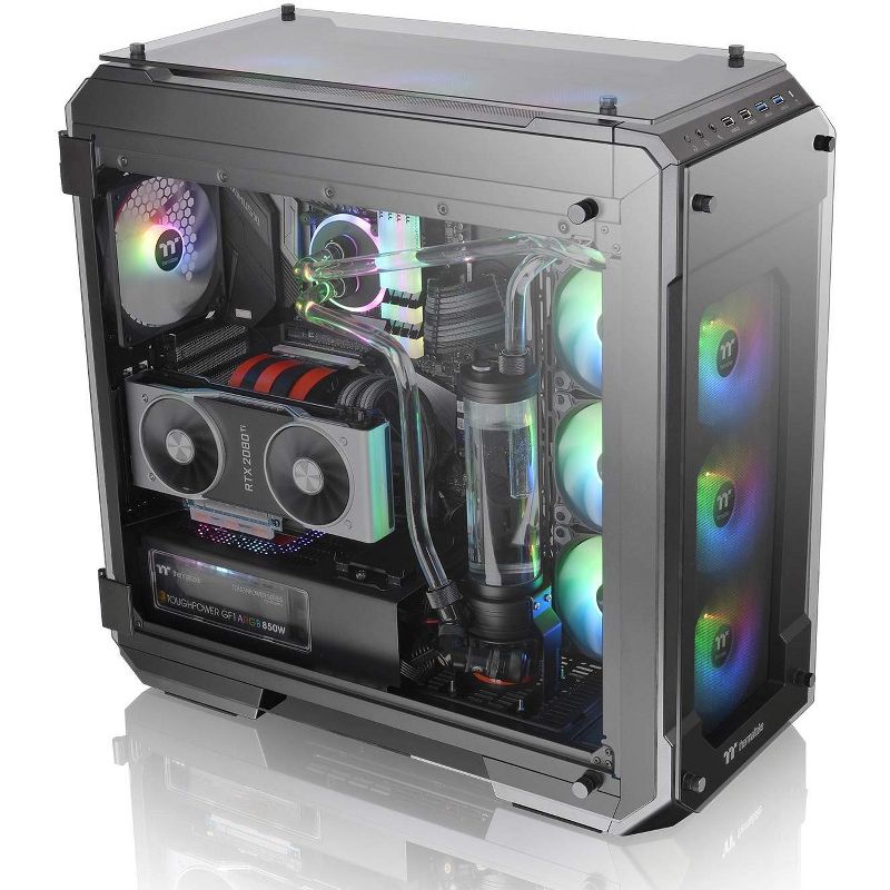 Fractal Design Node 202 Computer Case - Black - 2 x Bay - 1 x 450 W - Power Supply Installed - Mini ITX Motherboard Supported - 7.72 lb