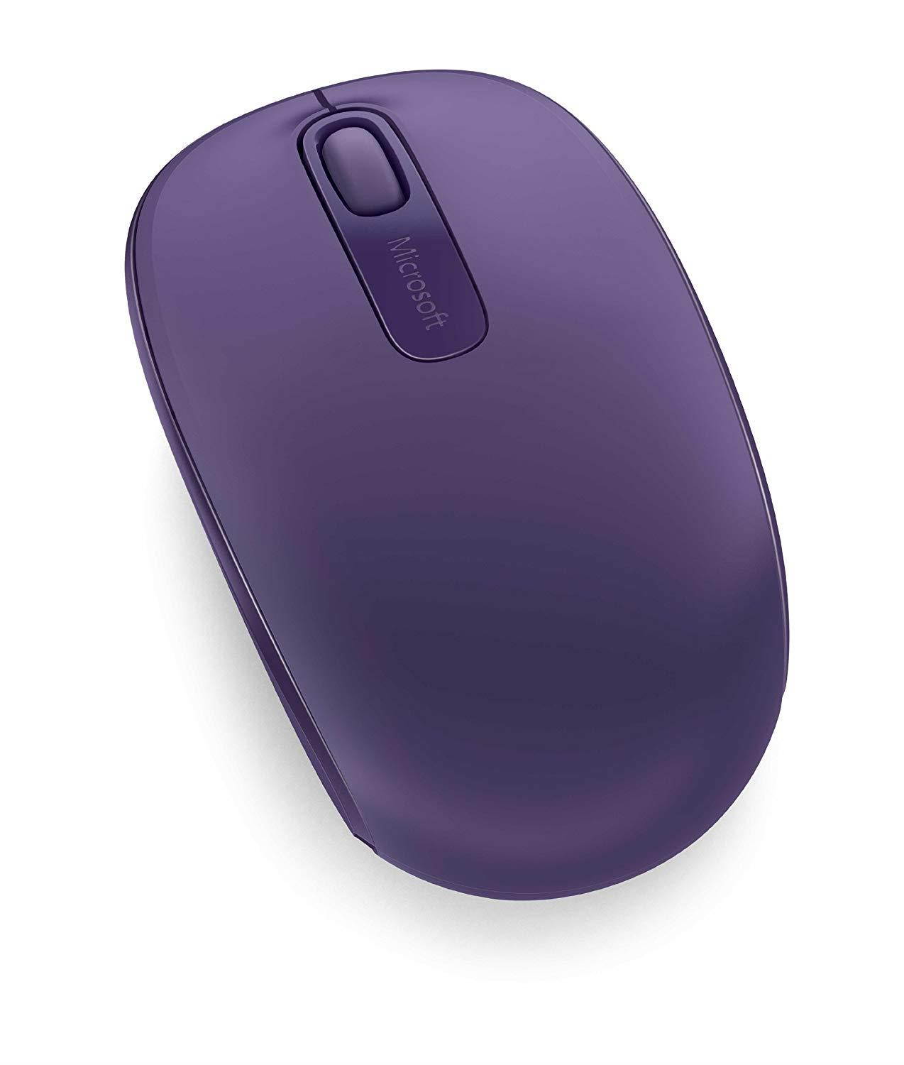 Microsoft Wireless Mobile Mouse 1850 - Purple (U7Z-00041)