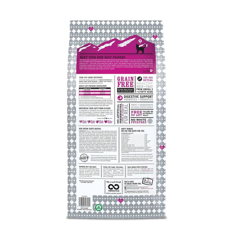 I and Love and You Naked Essentials Salmon and Trout Dry Cat Food - 11lbs