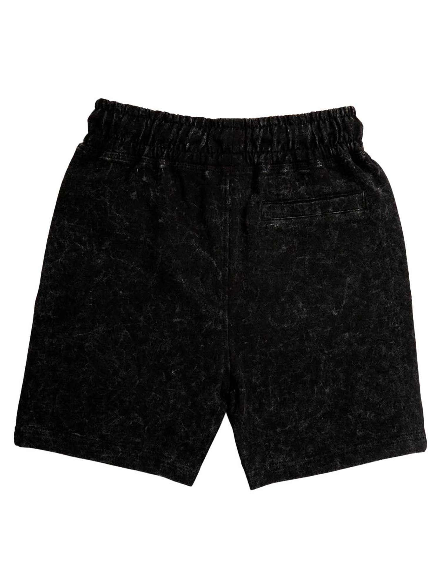 Angel & Rocket Kids Black Solid Shorts