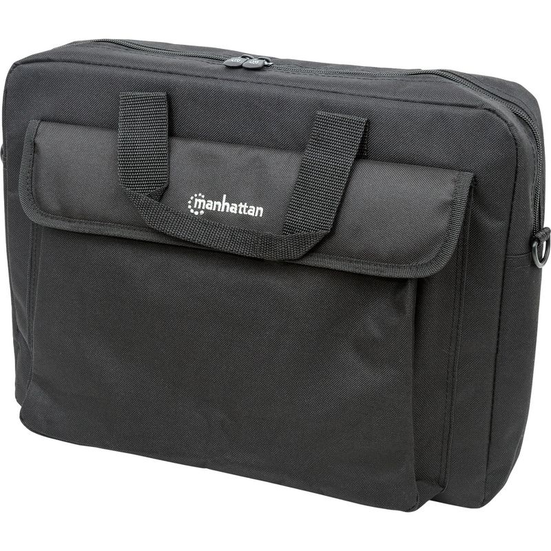 Manhattan London 15.6" Laptop Briefcase - Top-load, Fits most widescreens up to 15.6"