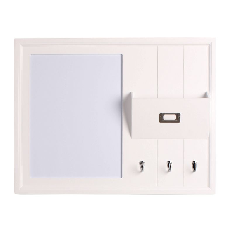 22" x 32" Cates Barn Door Wood Framed Chalkboard Rustic Brown - Kate and Laurel