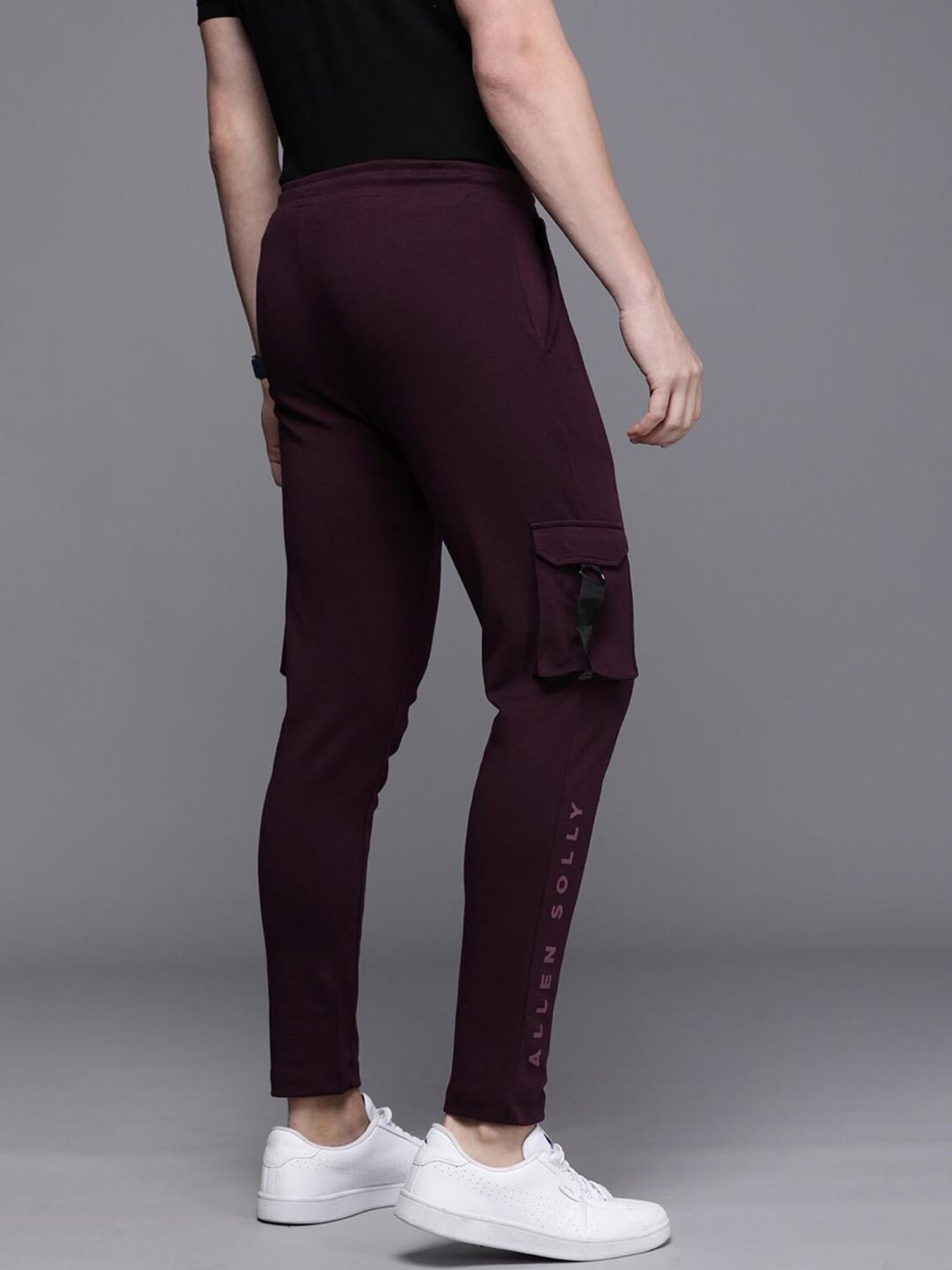 Parx Black Jogger Fit Joggers