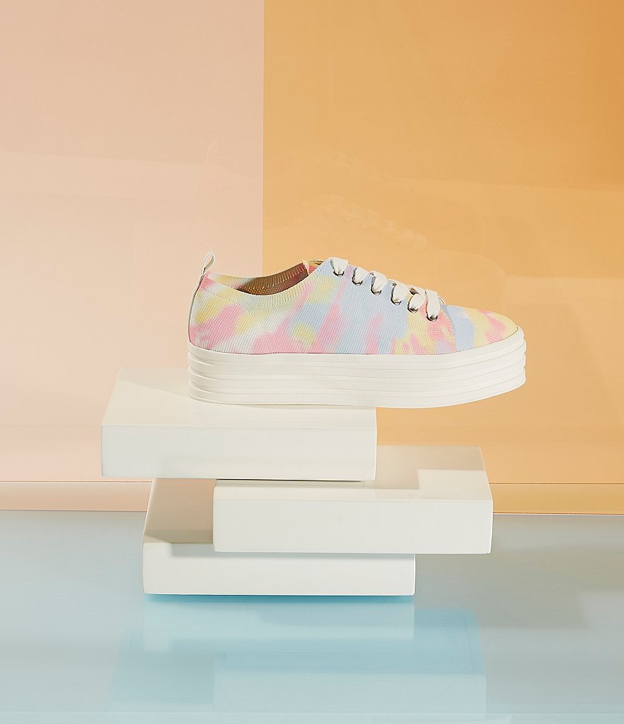 Gianni Bini Marnahtwo Tie-Dye Platform Sneakers