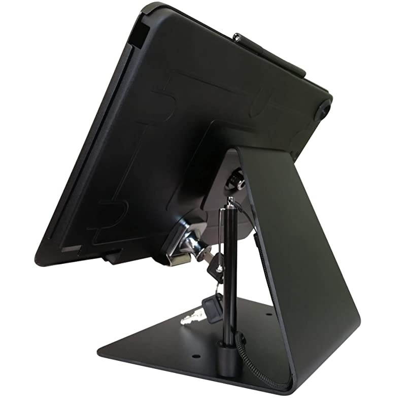 Desktop AntiTheft Stand for iPad 102Inch 7th 8th Gen iPad Air 3 2019 and iPad Pro 105 Black