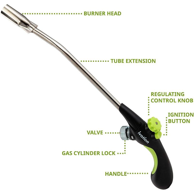 Zulay Kitchen 18" Grill Brush 100% Rust Proof Stainless Steel Bristles and a Sharp Metal Scraper with Long and Sturdy Handle