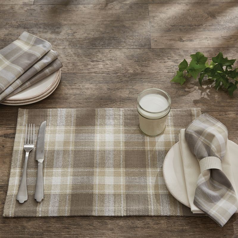 Park Designs Weathered Oak Placemat Set - Beige