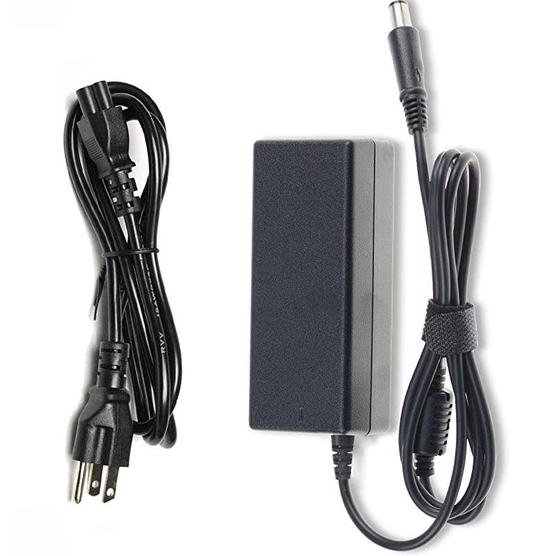 90W 195V 462A Ac Adapter Laptop Charger Replacement for Dell Inspiron N4010 N4110 17R N7010 N7110 N5010 N5011 N5030 N5040 PN PA10 PA3E PA10 with Size 74x50mm Power Supply Cord Plug