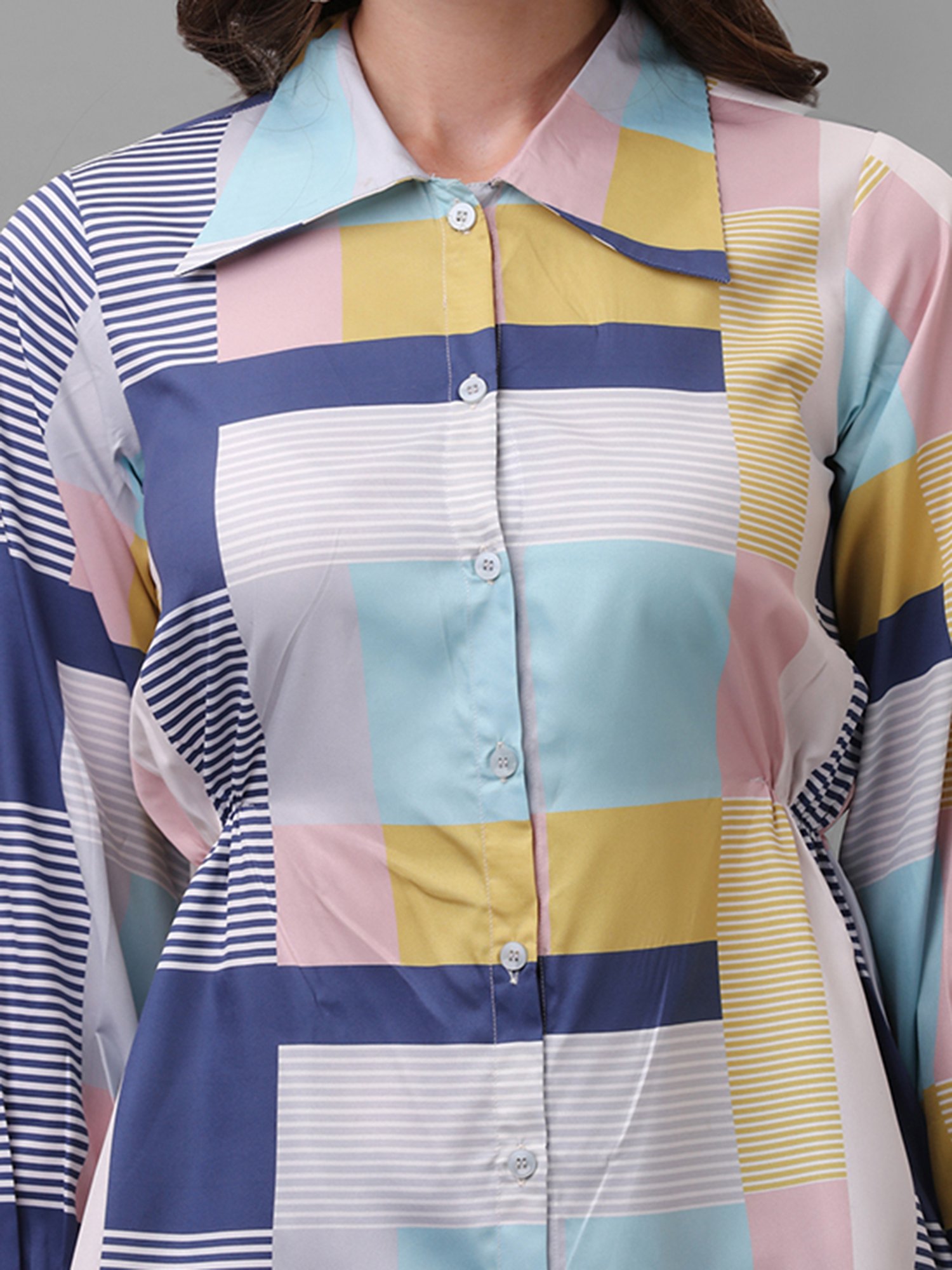 MASAKALI.CO Multicolor Printed Shirt