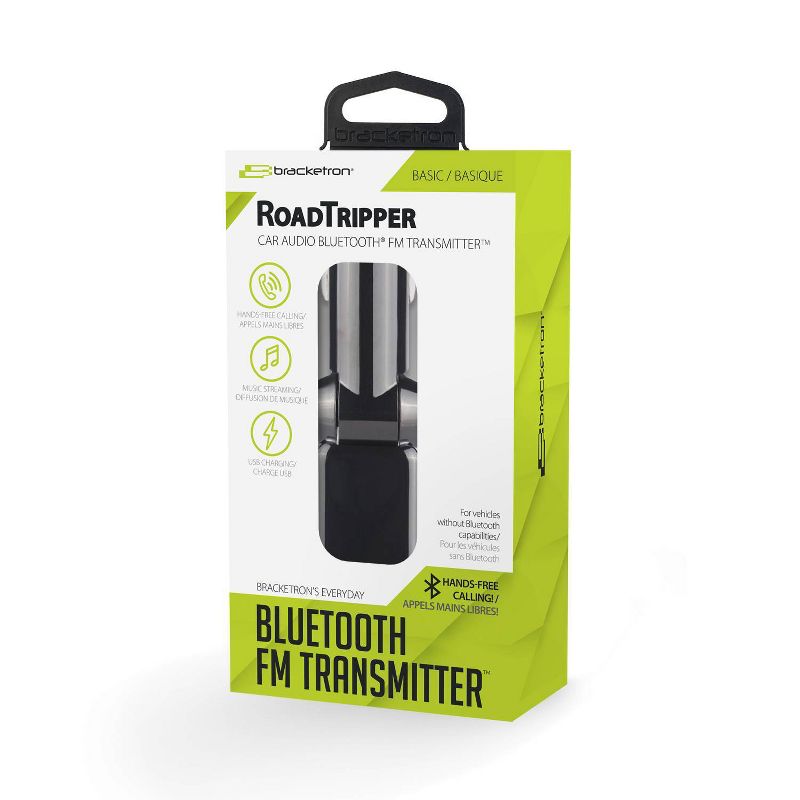 Bracketron Roadtripper Car Audio Bluetooth FM Transmitter - Black