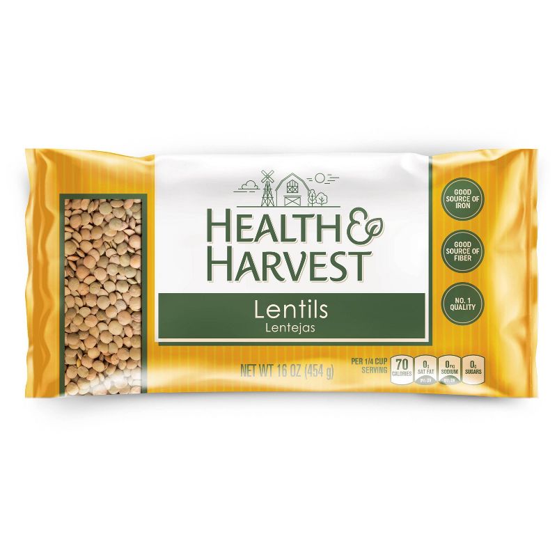 Health & Harvest Lentils - 1lb