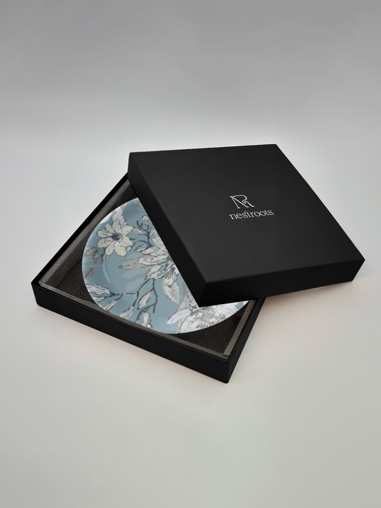 Nestroots Indigo Traditional Multicolor Porcelain Wall Plate