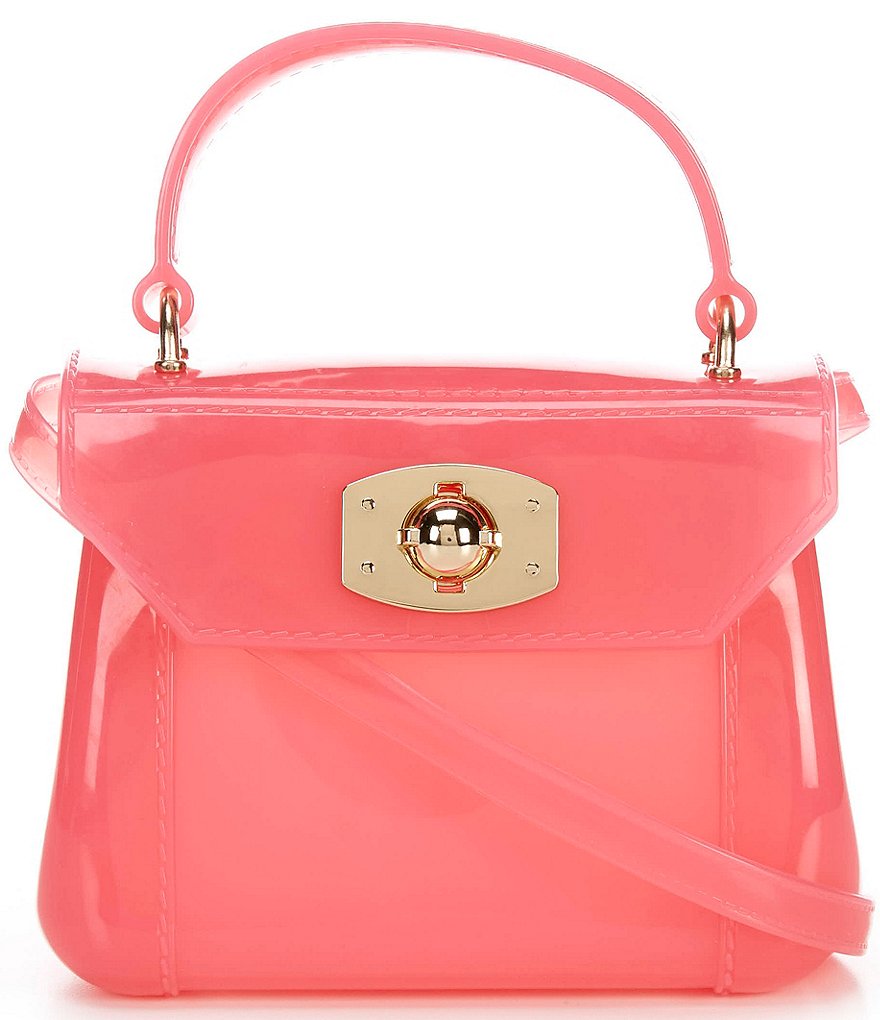 GB GB Girls Jelly Satchel Crossbody Handbag