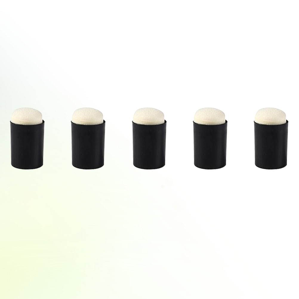 5pcs Drawing Sponge Creative Finger Sponge Stamp Interesting Portable Stamper Toy Painting Tool for Painting Drawing Crafts (Pink)