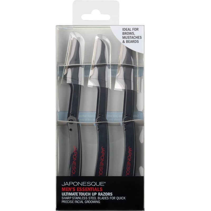 JAPONESQUE Men's Essential Ultimate Touch Up Razors