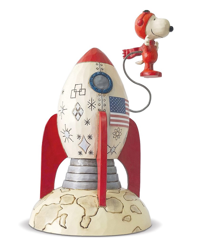 Peanuts by Jim Shore The Beagle Has Landed Figure