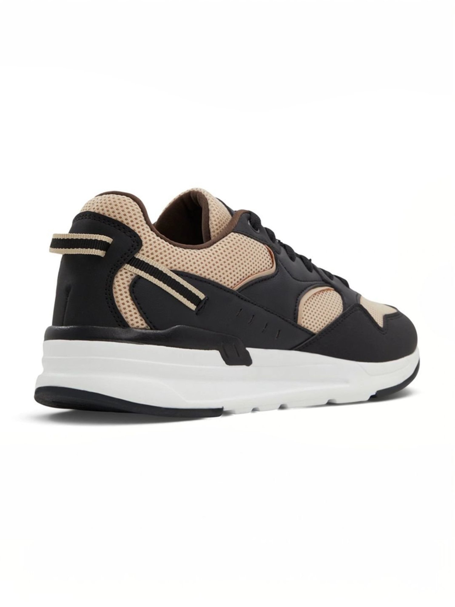 Call It Spring Men's Beacon Beige & Black Running Shoes