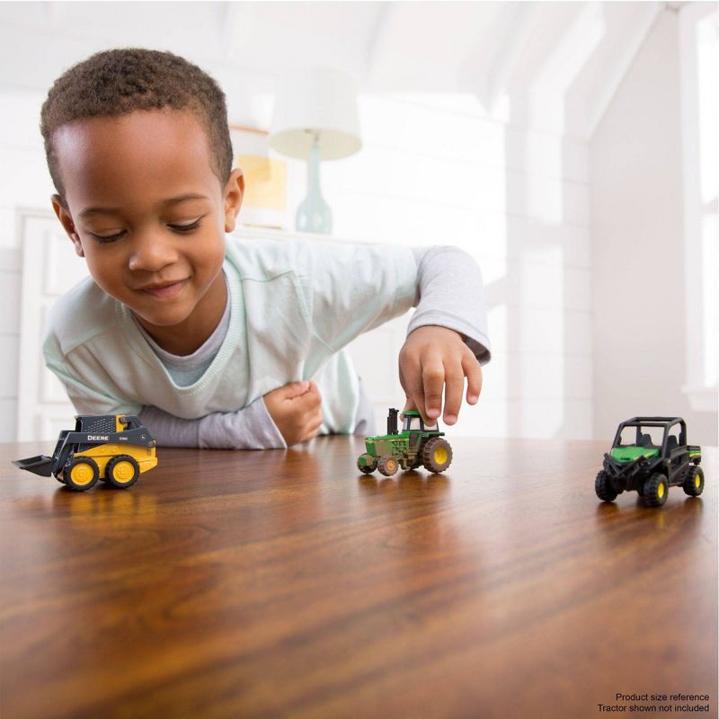 TOMY John Deere Die-Cast Replicas 1:64 Scale Iron 3 Pack