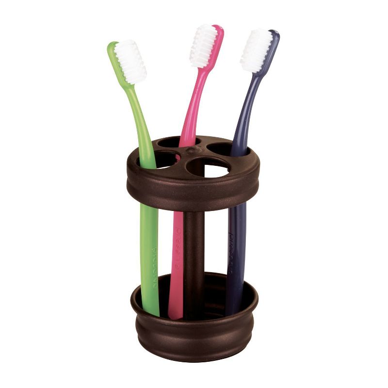 Olivia Toothbrush Holder Bronze - iDESIGN
