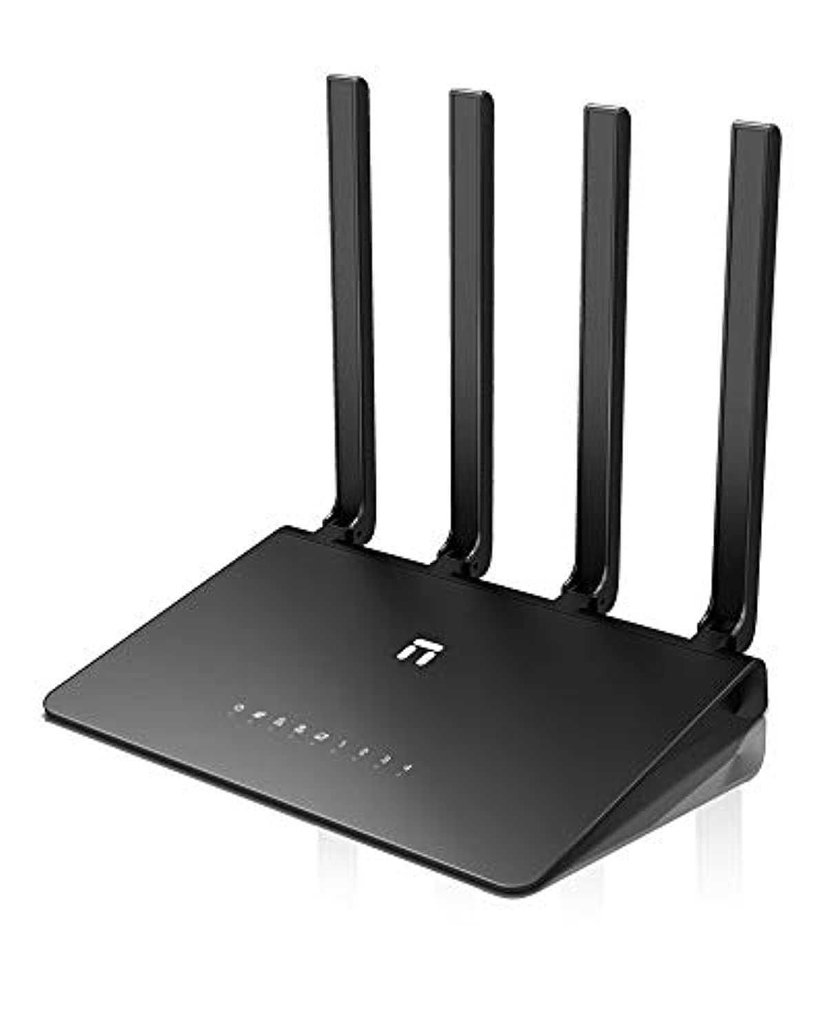 Netis AC1200 Gigabit Smart Dual Band MU-MIMO WiFi Router - Supports Beamforming, Guest WiFi and AP/Reapter Mode, Long Range Coverage by 4 High Gain Antennas (N2)