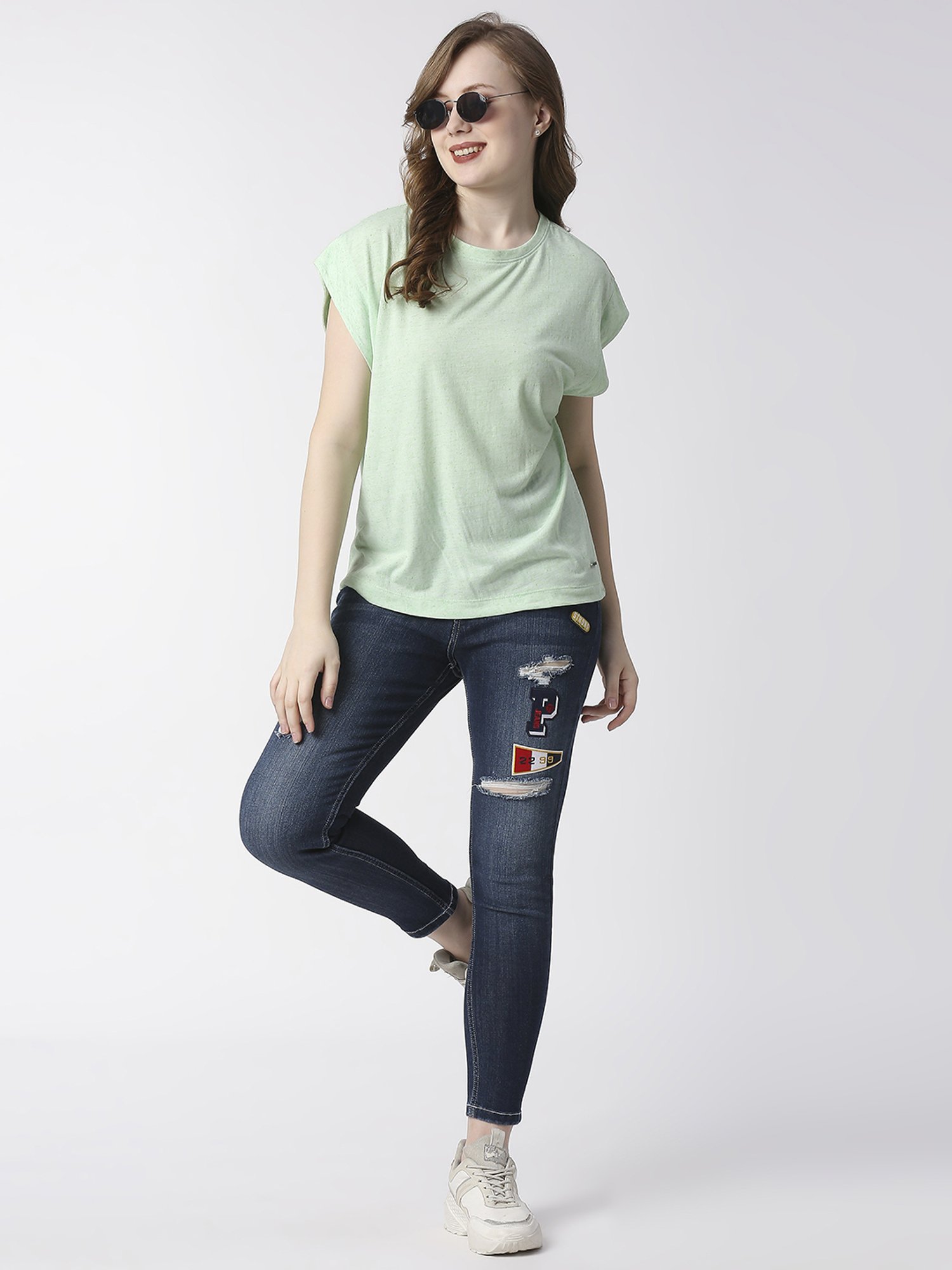 Pepe Jeans Green Regular Fit T-Shirt