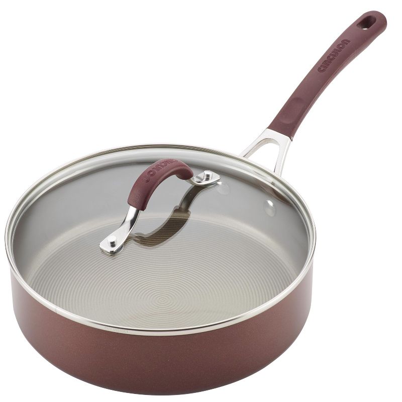 Circulon Innovatum 10pc Hard-Anodized Nonstick Cookware Set + Bonus Cookie Pan Merlot