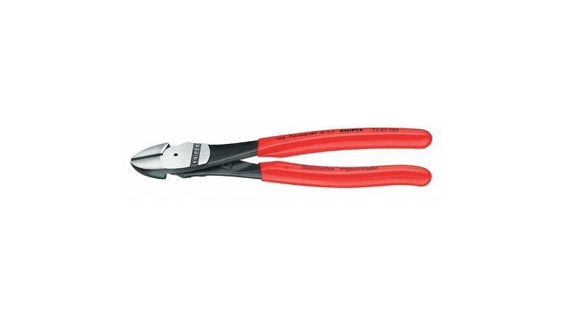 KNIPEX 74 01 200 SBA High Leverage Diagonal Cutters,8 In.