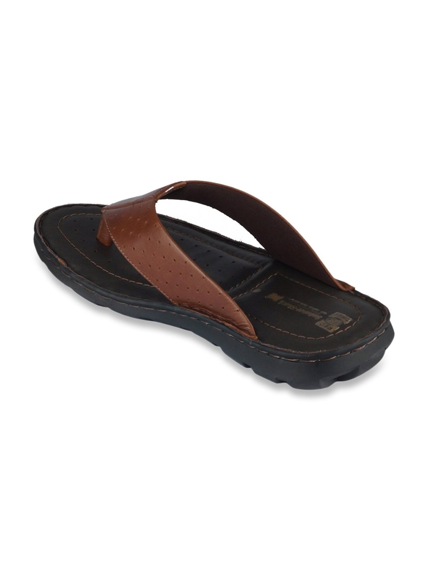 Red Chief Men's Brown Thong Sandals