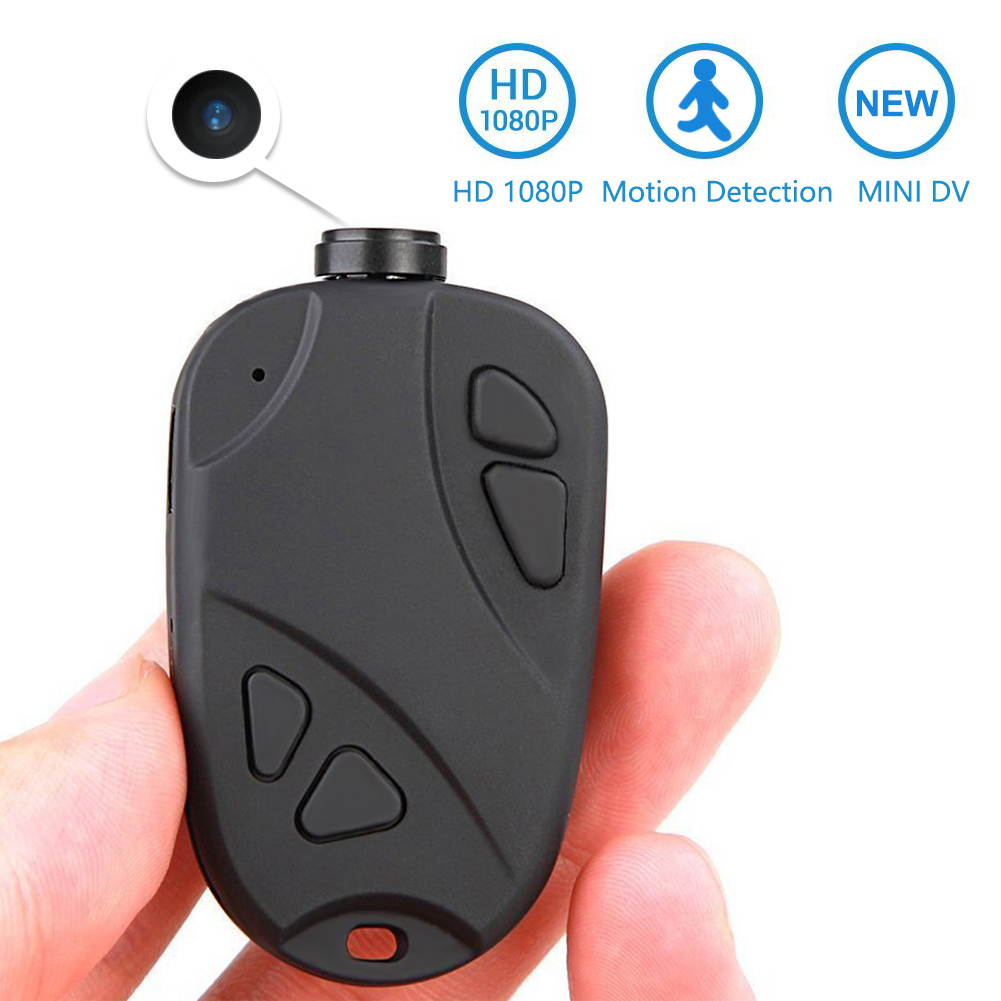 Mate 808 1080P Keychain Spy Hidden Security Camera 120 Wide Angel RC Cam Motion Detection FPV HT for Home and Office