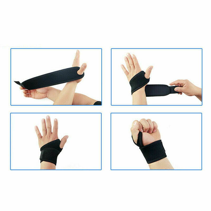 3X Right Left Wrist Hand Brace Support Carpal Tunnel Sprain Arthritis Gym Sports