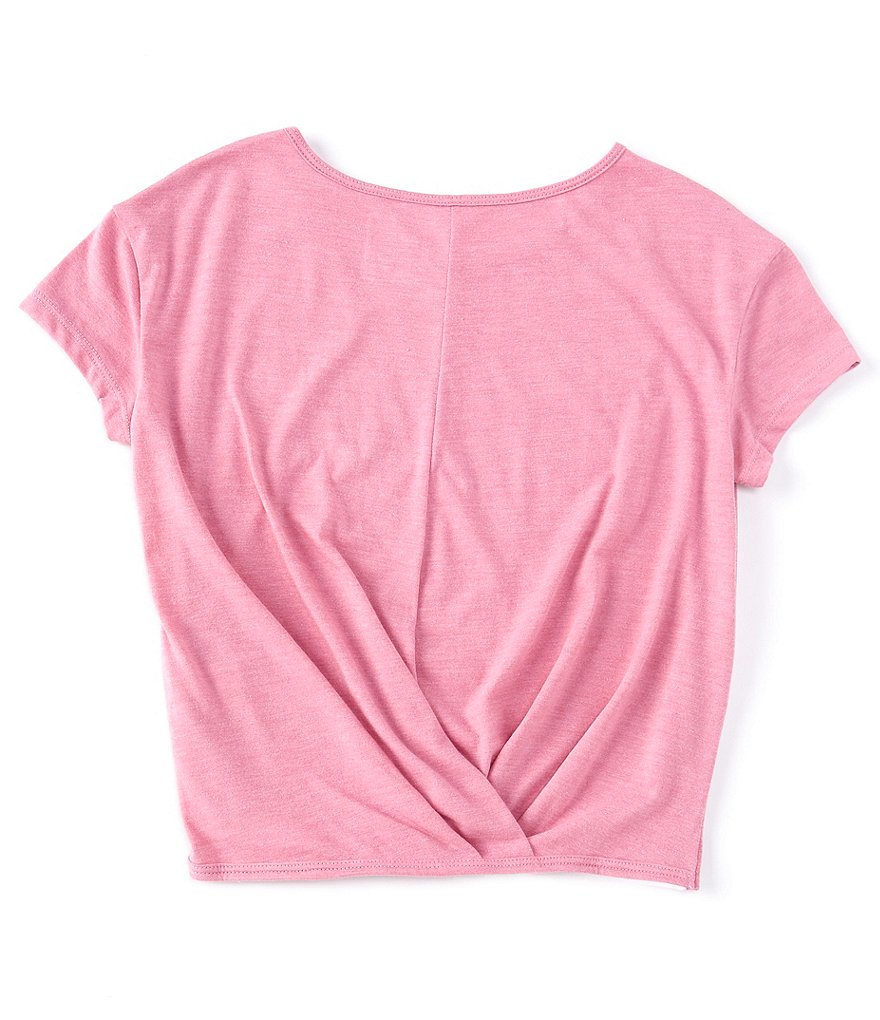 The North Face Little/Big Girls 5-18 Short-Sleeve Heathered Tri-Blend Tee