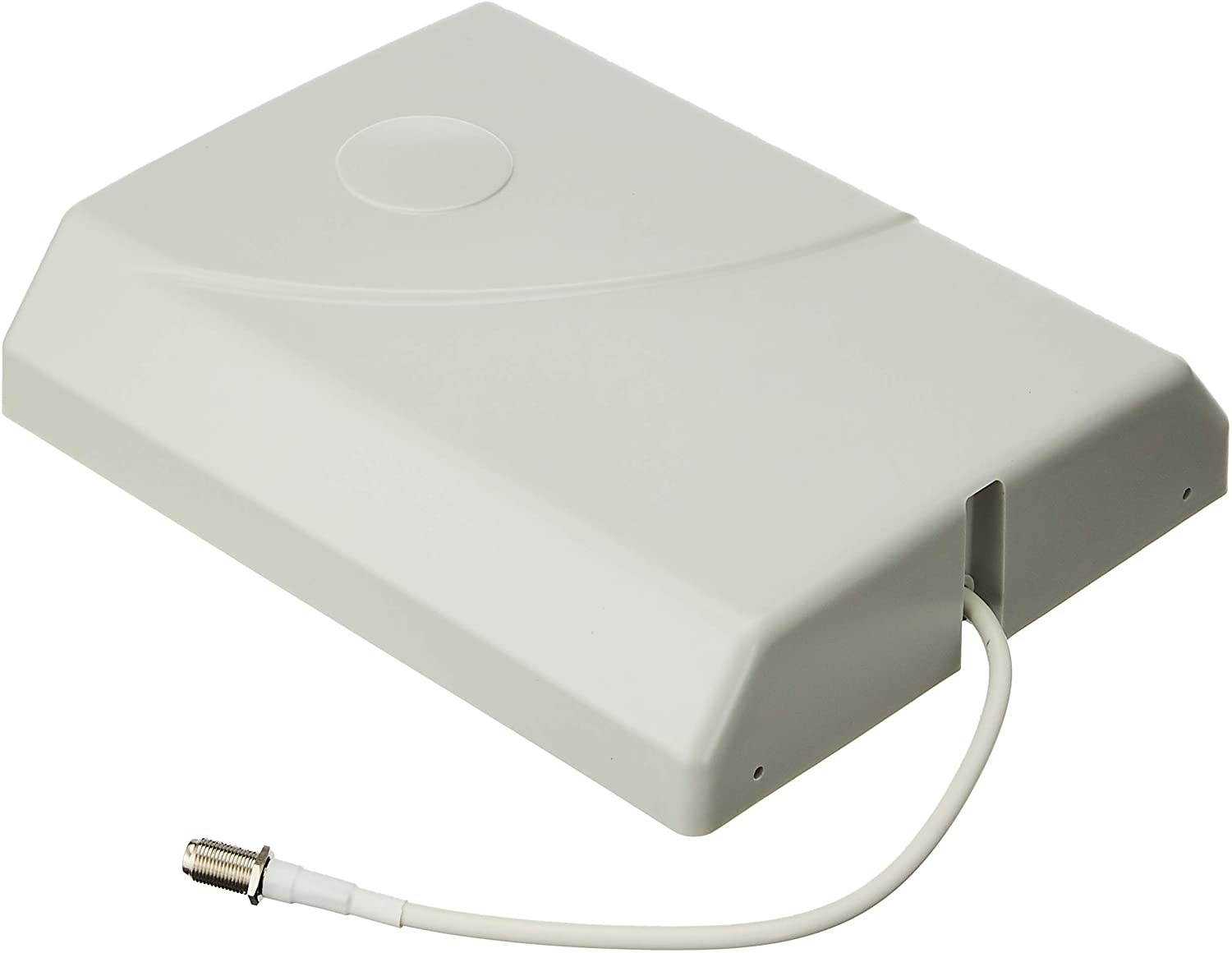 weBoost Indoor Wall Mount Panel Antenna with F-Female Connectors (75 Ohm): 700-2700 MHz &ndash; White (311155)