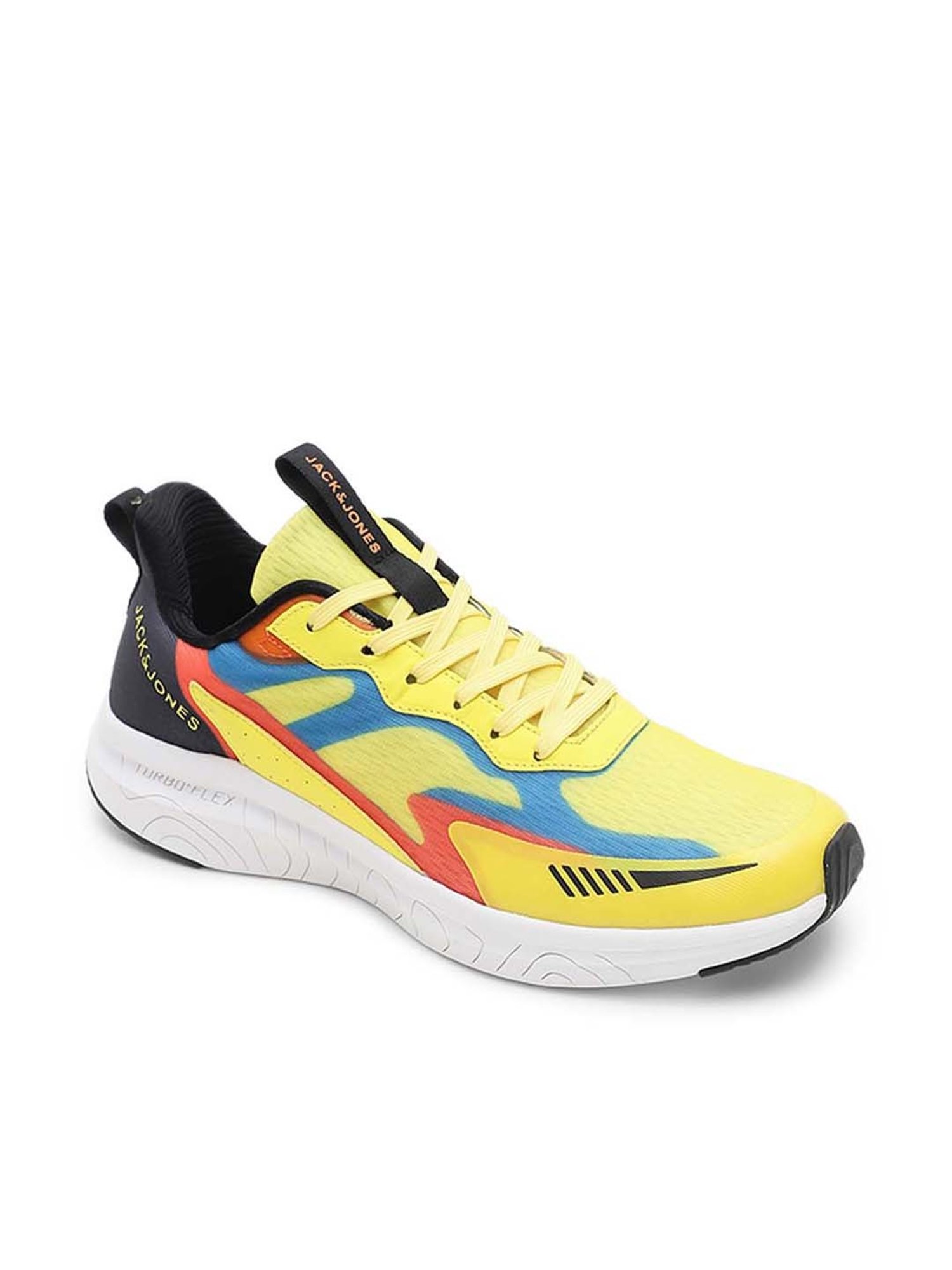 Jack & Jones Men's Blazing Yellow Casual Sneakers