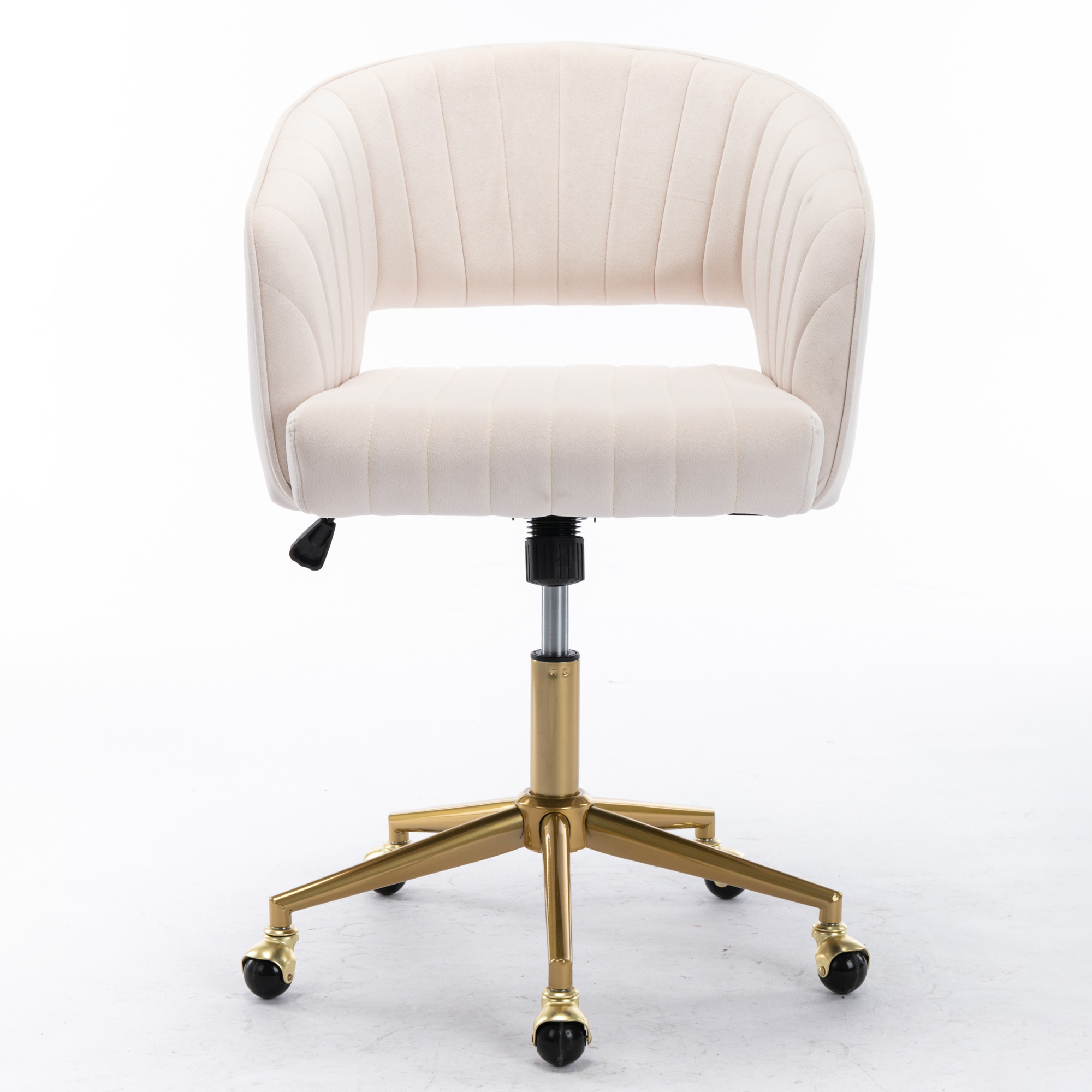 Task chair wheels, Upholstered Home Office Desk Modern Swivel Accent Chair