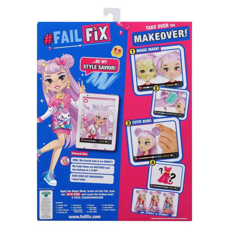 FailFix Total Makeover Doll - Kawaii.Qtee